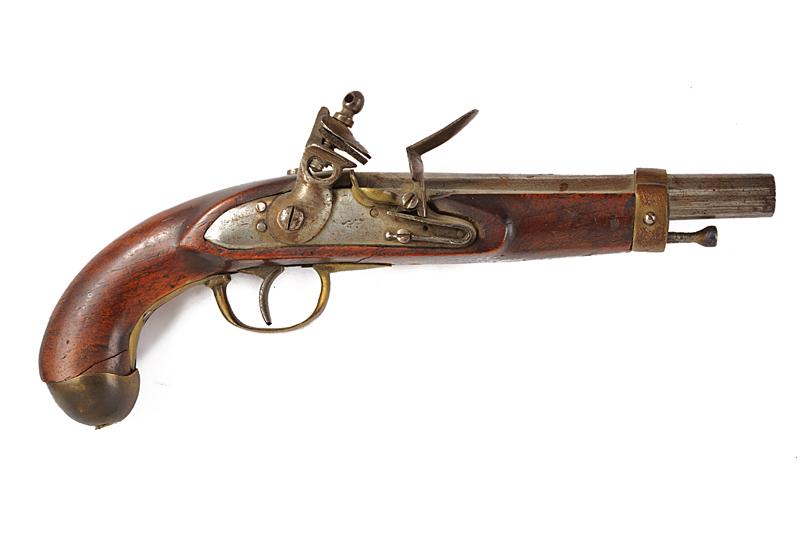 Pistola a pietra focaia