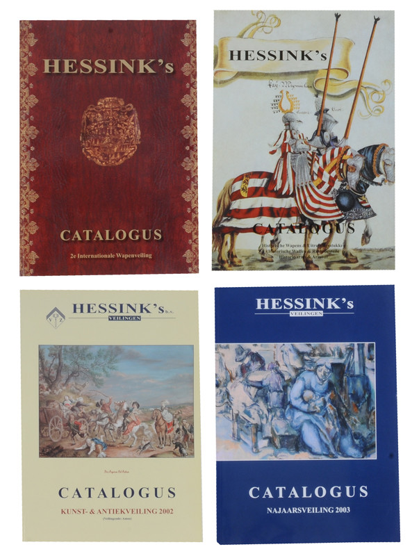 Lotto di 4 cataloghi \"Hessink\'s\"