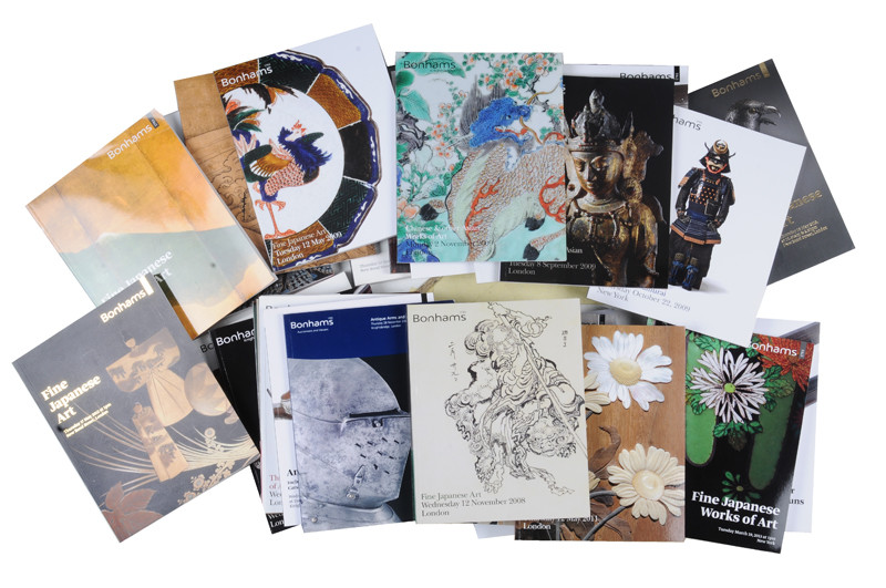 Lotto di cataloghi Bonhams